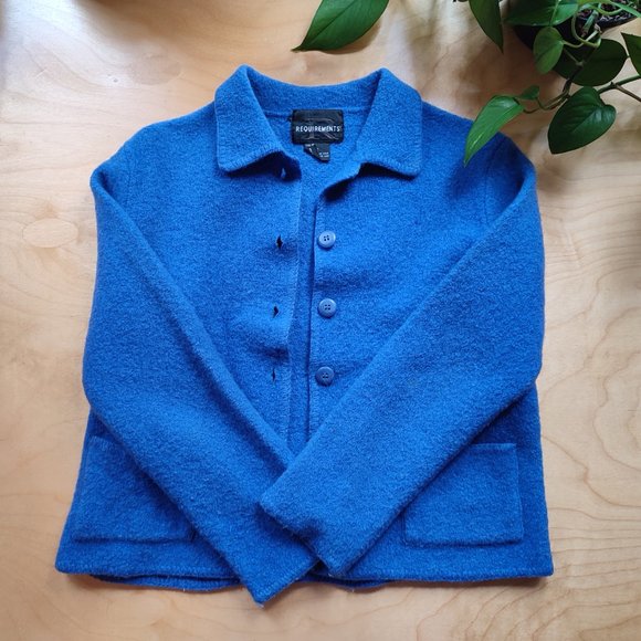 100% wool cropped jacket - Picture 9 of 9